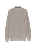 Brunello Cucinelli ribbed-knit zip-up cardigan