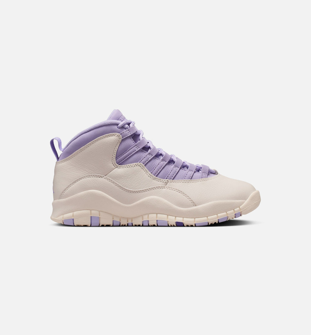Air Jordan 10 Retro "Hydrangeas" Women's Shoe – Chalk/Hydrangeas/Wild Grape